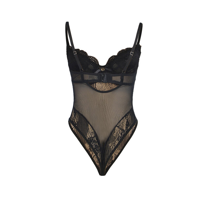 Vista 5 de Subblime - 955625 Body de Encaje con Cierre Inferior Negro L/Xl