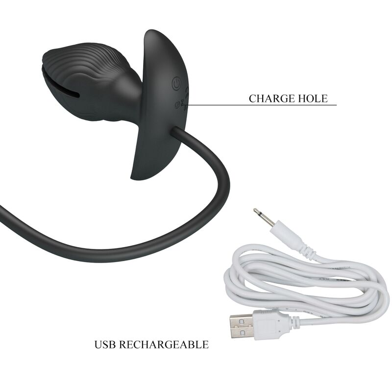 Vista 6 de Pretty Love - Plug Anal Inflable & Recargable