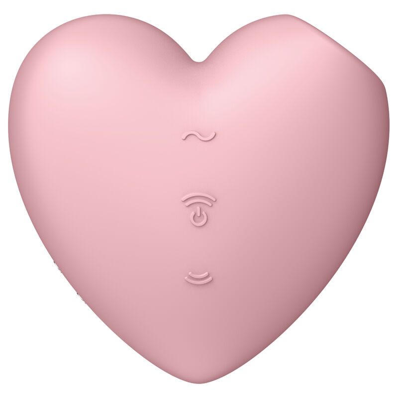 Vista 6 de Satisfyer - Cutie Heart Estimulador y Vibrador Rosa