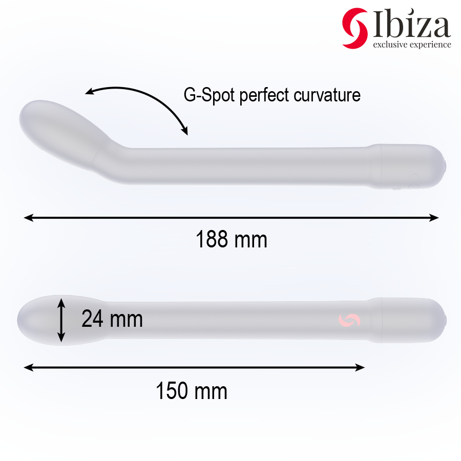 Vista 6 de Ibiza - Vibrador de Punto G con Vibración Negro