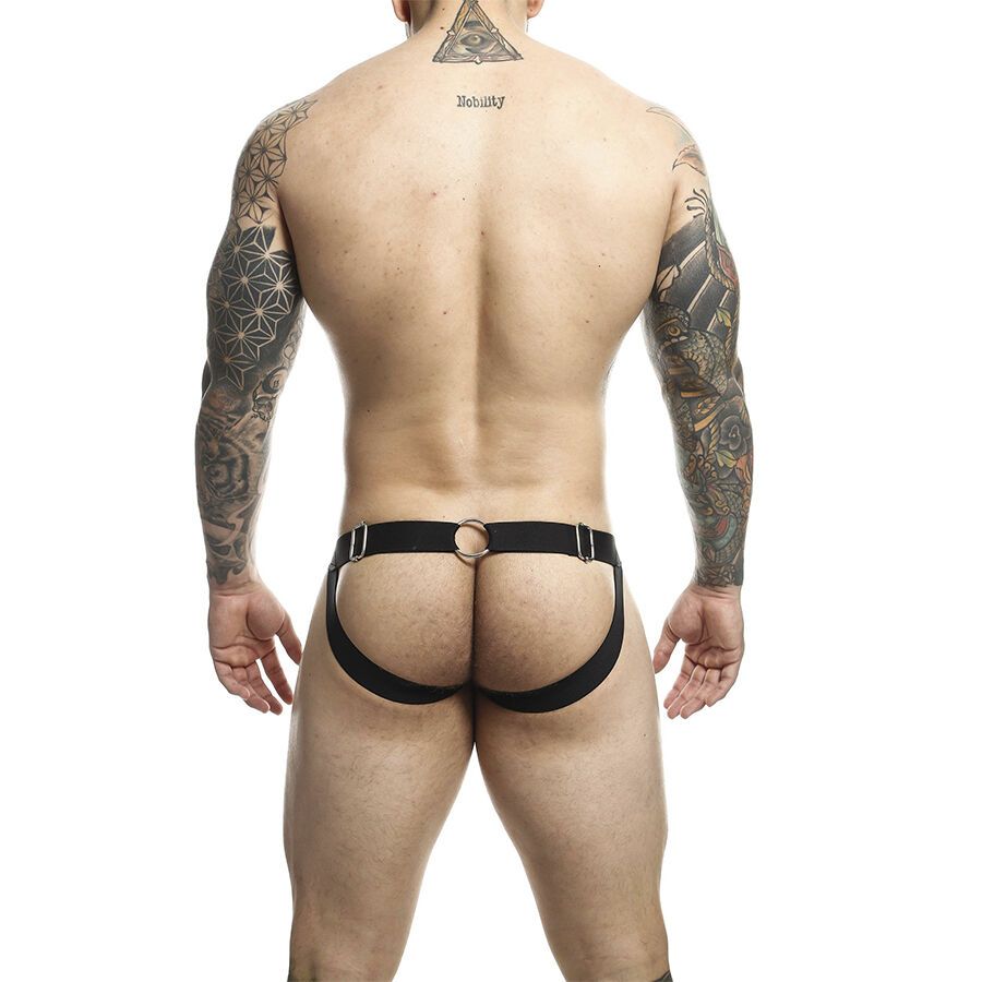 Vista 6 de Dngeon Jockstrap Rojo con Cadenas Talla Única