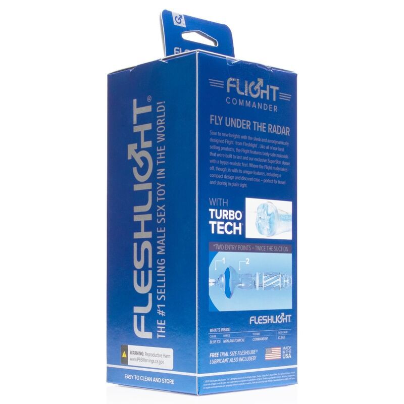 Vue 6 de Fleshlight - Commandant de Vol Avec Technologie Turbo
