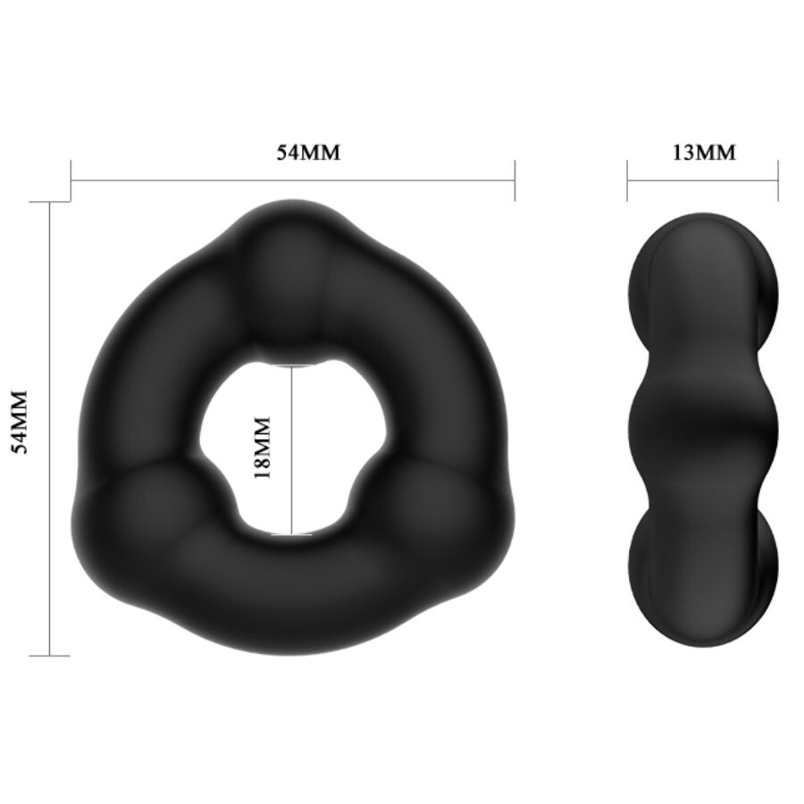 Ansicht 6 von Super Weicher Silikonring Mit Noppen