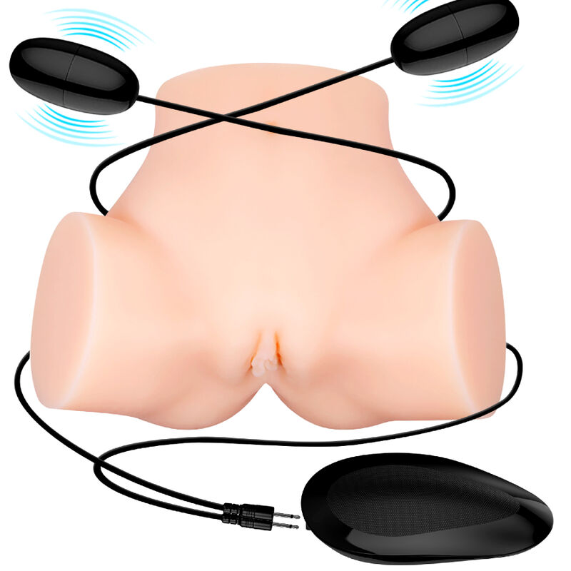 Ansicht 6 von Realistischer Vagina- Und Anus-Vibrator Samantha