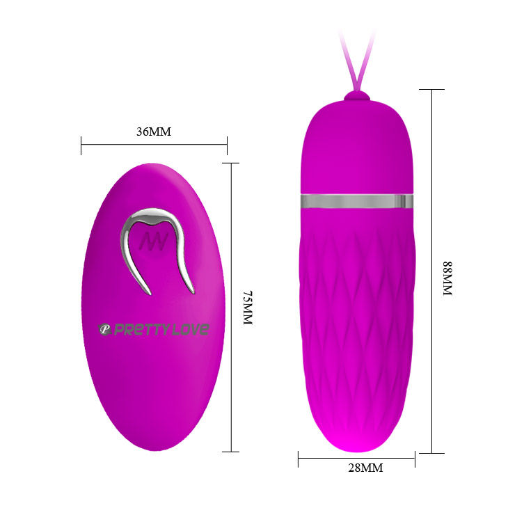Vista 6 de Pretty Love - Flirtation Huevo Vibrador Dawn