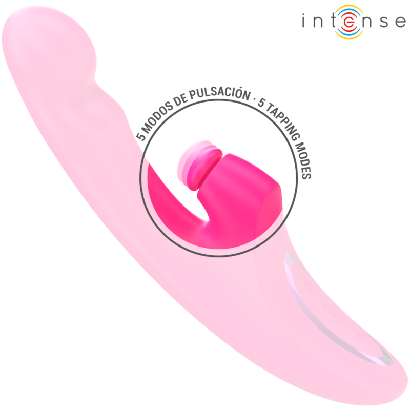 Vista 6 di Intense - Vibratore Emi 13,5 Cm Multifunzione 3 In 1 10 Vibrazioni Rosa