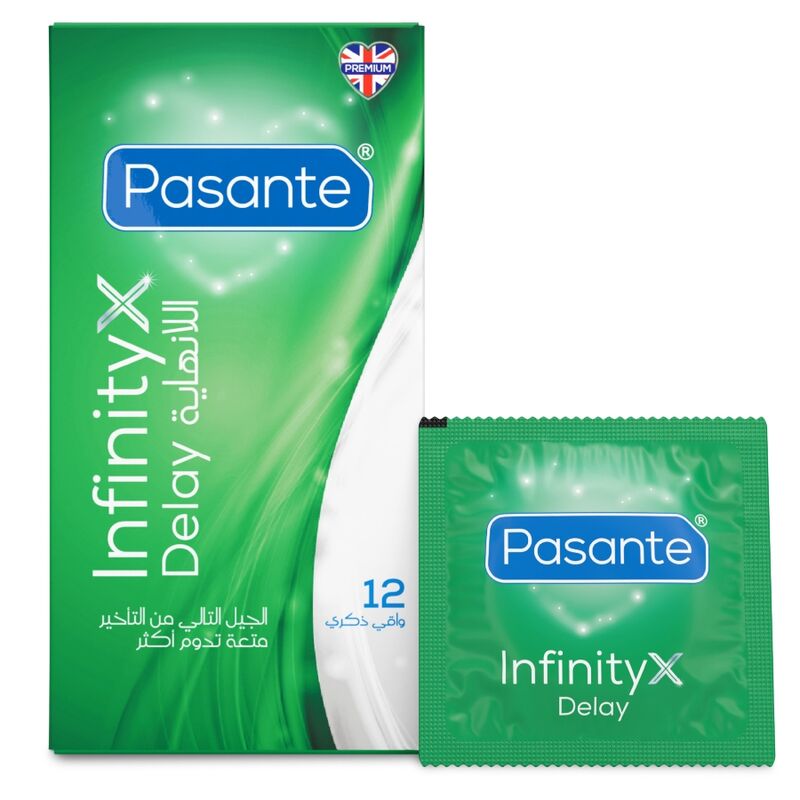 Vista 7 de Camisinhas Delay Infinity - 12 Unidades
