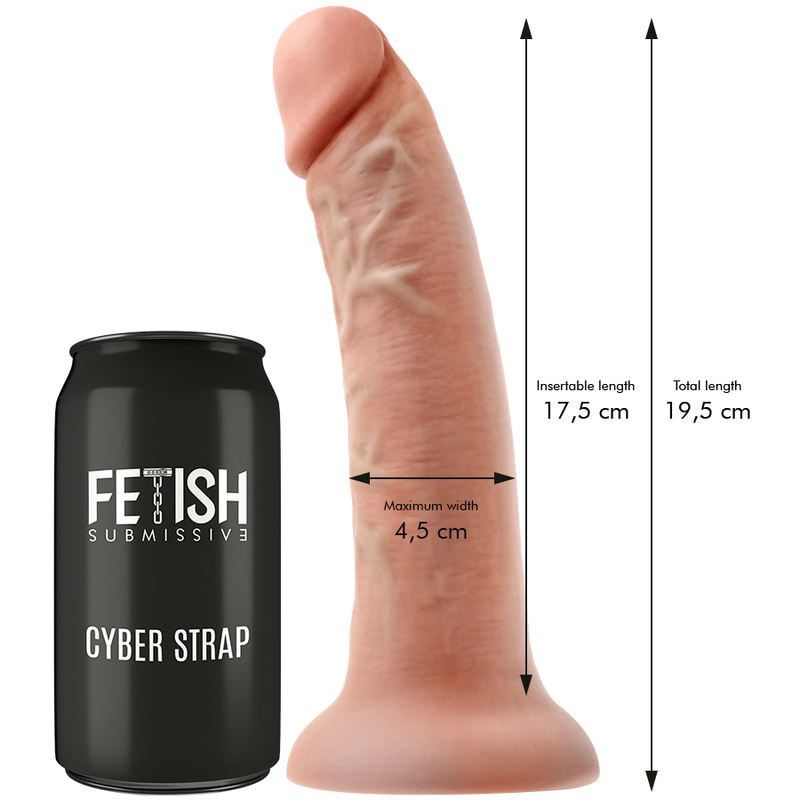 Vista 7 de Arnés con Dildo Control Remoto Tecnología Watchme M
