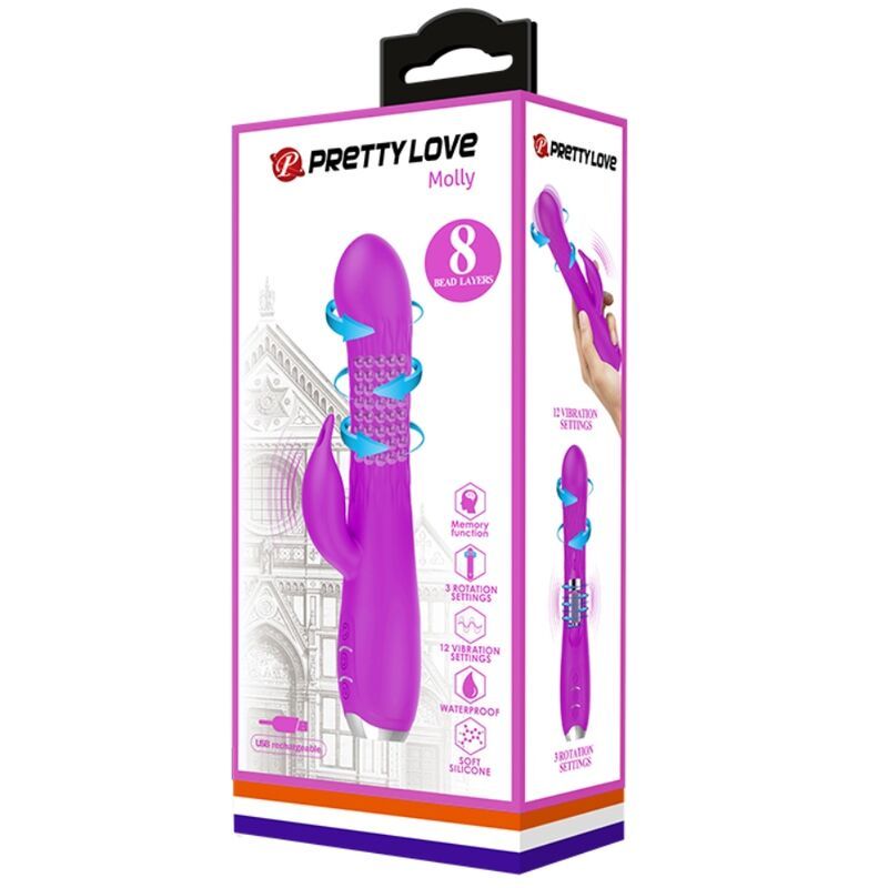 Ansicht 7 von Pretty Love - Molly Vibrator Mit Wiederaufladbarer Rotation