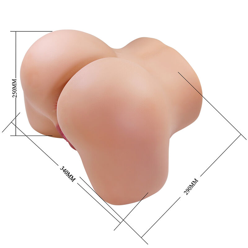 Vista 7 de Julia Masturbador Vaginal y Anal Doble Xxl con Vibración