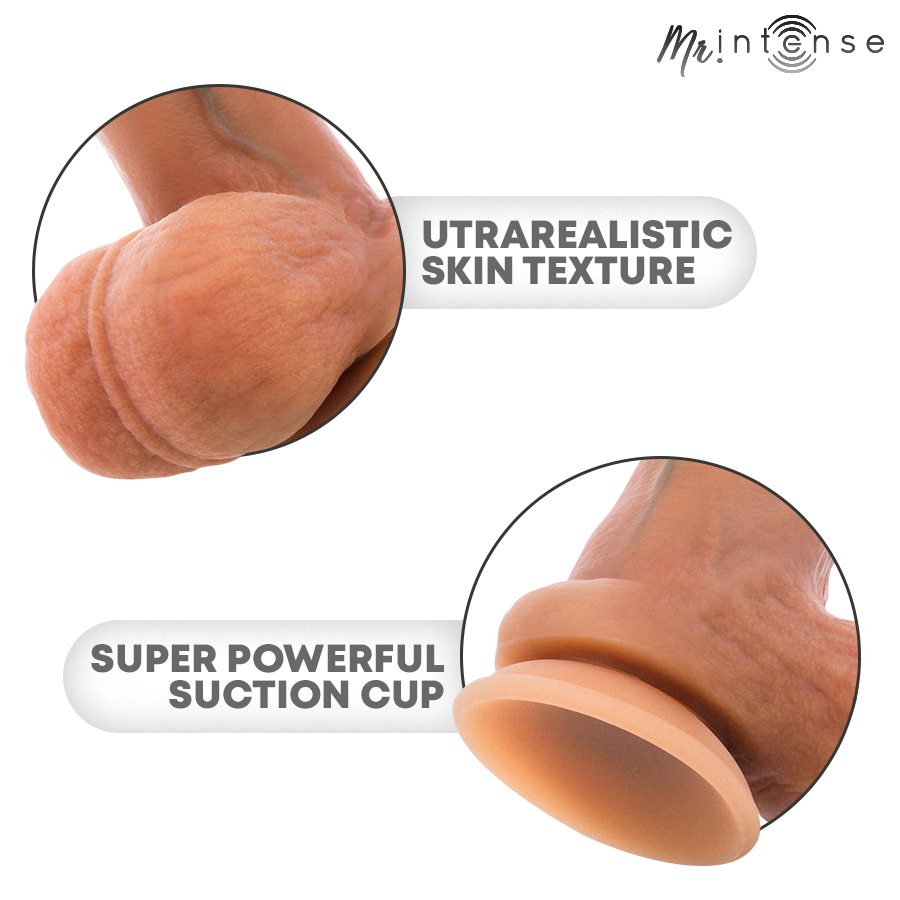 Ansicht 7 von Mr Intense - Gary Xl Ultra-Realistischer Silikon-Penis Mit Hoden 25,5 Cm -Ø- 5,1 Cm