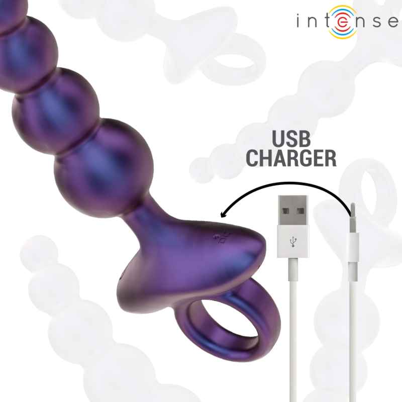 Ansicht 7 von Intense - Tito Vibrierender Analstecker Modell 3 Mit Fernbedienung