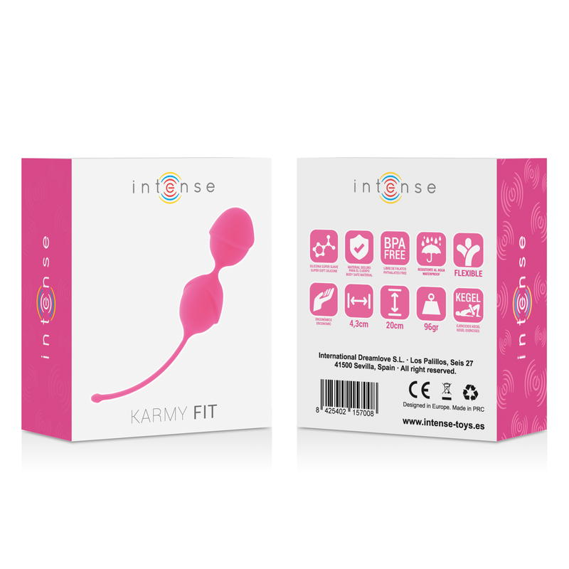Vista 7 de Intense - Karmy Fit Kegel Silicone Fucsia