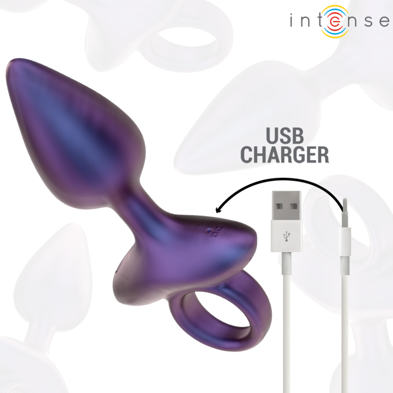 Vista 7 de Intense - Michael Plug Anal Vibrador Modelo 2 Control Remoto