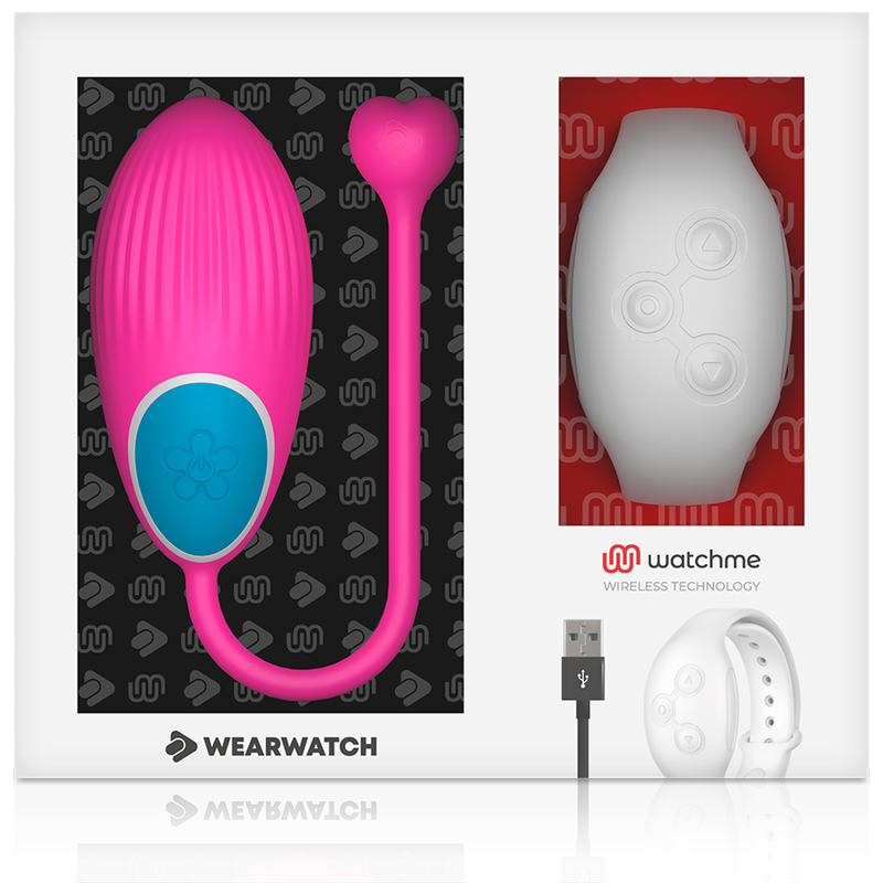 Vista 7 de Huevo Control Remoto Technology Watchme Fucsia / Niveo