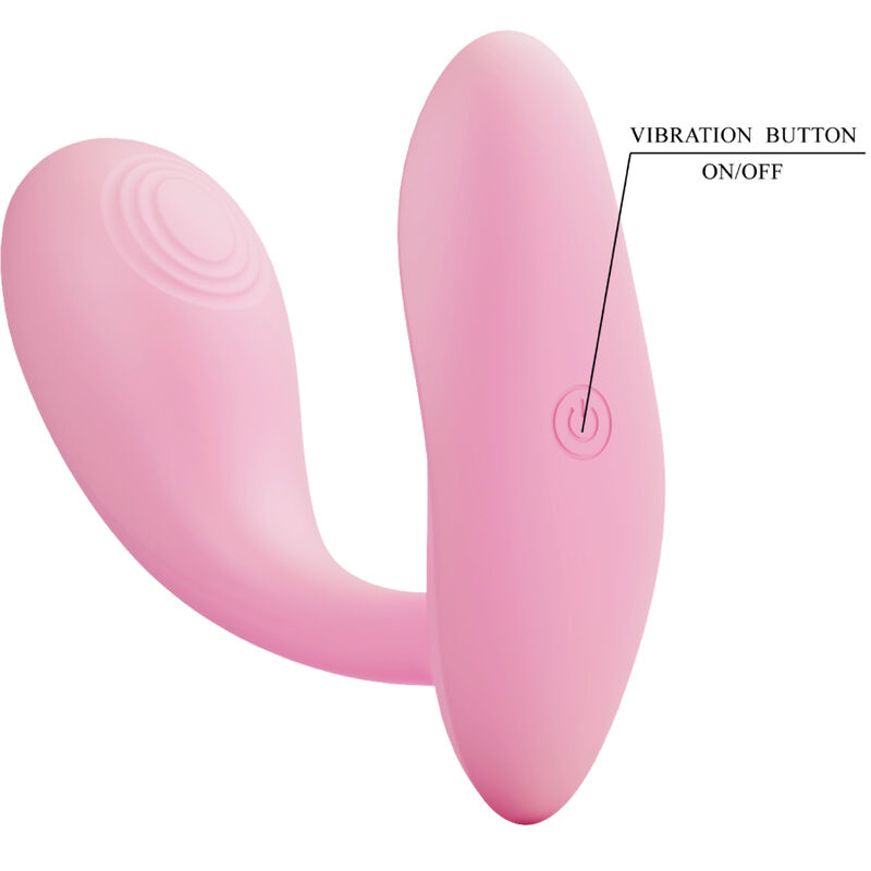 Vista 7 di Pretty Love - Baird G-Spot 12 Vibrazioni Ricaricabile App Rosa
