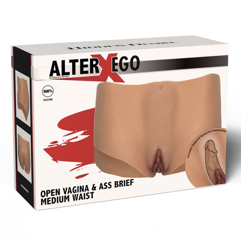 Vista 7 de Alter Ego Braga Vagina y Ano Abierta Cintura Media Natural
