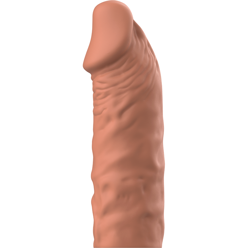 Vista 8 de Extensión de Pene Liquid Silicone V5 Marrón