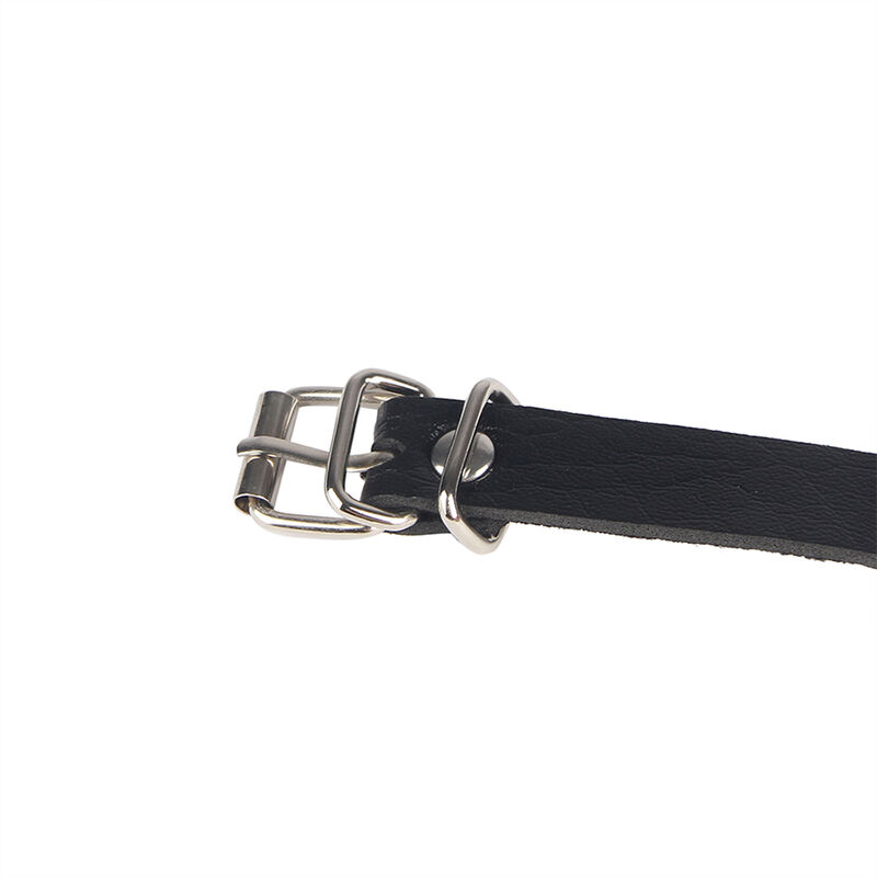 Vista 8 de Subblime - Cinturon de Cadenas Anillas Cuero Negro Talla Única