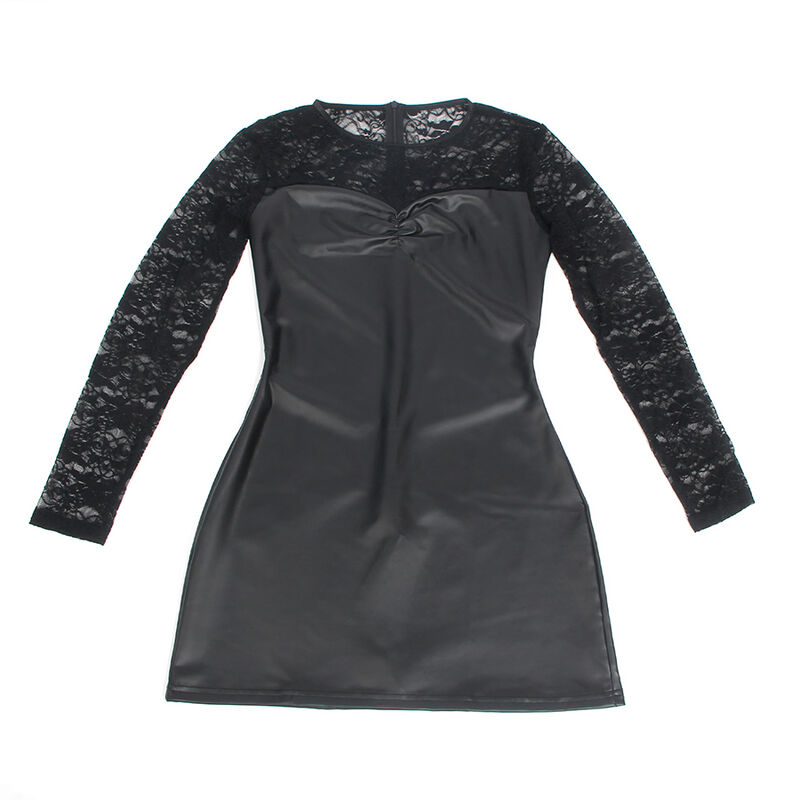 Vista 8 de Subblime - 955595 Vestido de Manga Larga con Encaje Negro S/M