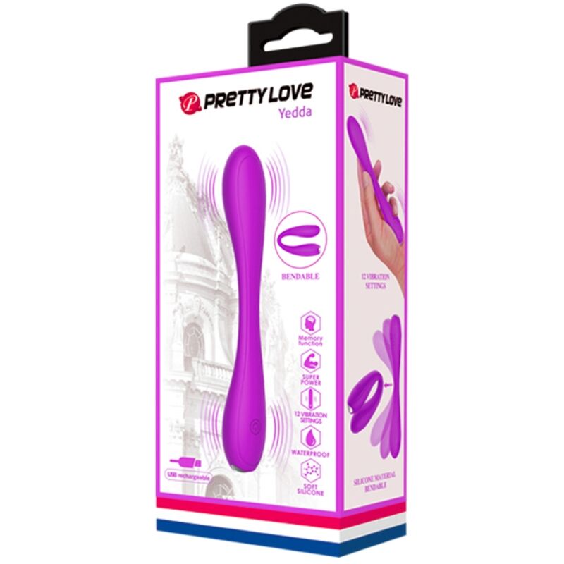 Vista 9 de Pretty Love - Yedda Vibrador Flexible