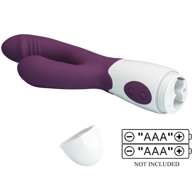 Ansicht 9 von Pretty Love - Andre Rabbit Vibrator & G-Punkt-Stimulator Lila