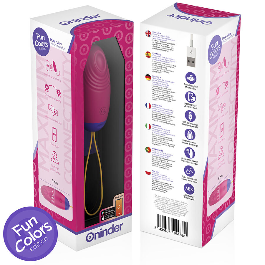 Vista 9 de Love Pleasure Huevo Vibro-Wave Tapping Silicona - App Mundial Gratuita