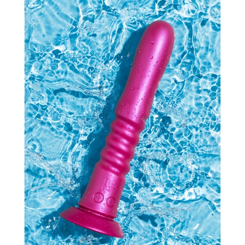 Ansicht 9 von Jiggle Auf- Und Ab-Vibrator Mit Rosa Saugnapf