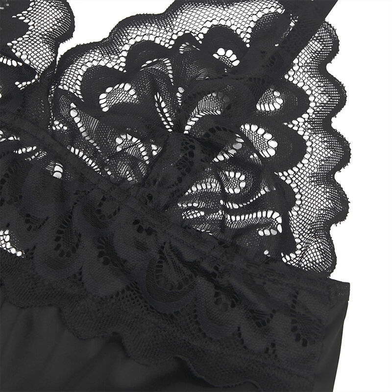 Vista 9 de Subblime - Babydoll con Estampado Floral Pecho Negro