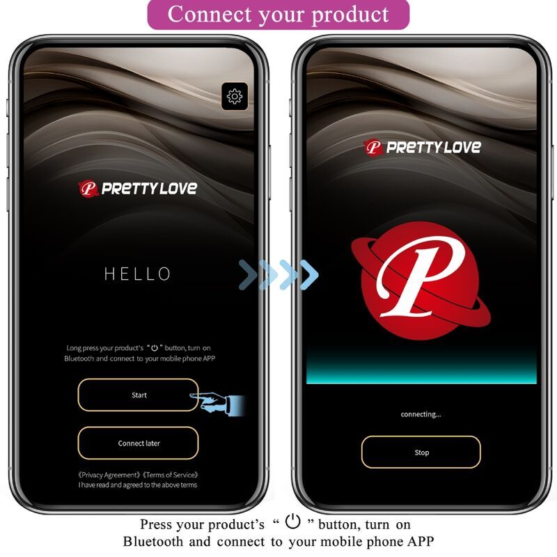 Ansicht 10 von Pretty Love - Hector Elektroschock-Vibrator Kostenlose App Violett