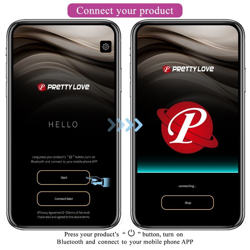 Vista 10 de Pretty Love - Doreen Huevo Vibrador Recargable Lila