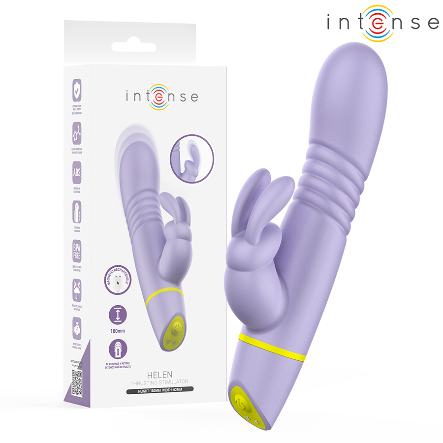 Weergave 10 van Intense - Helen Rabbit Stimulator & Stootvibrator