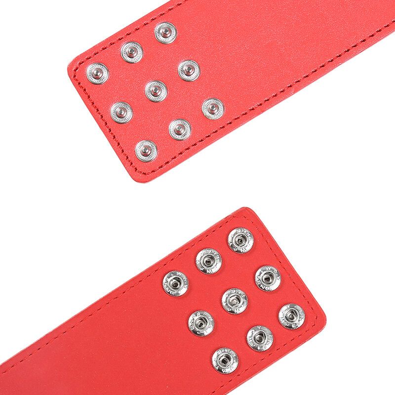 Vista 10 di Manette Rosse con Chiusura a Scatto