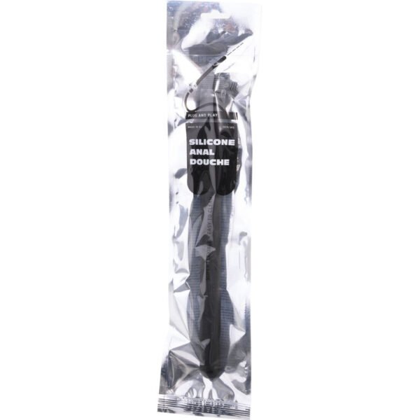ALL BLACK - DUCHA ANAL SILICONA 27 CM - Imagen 2