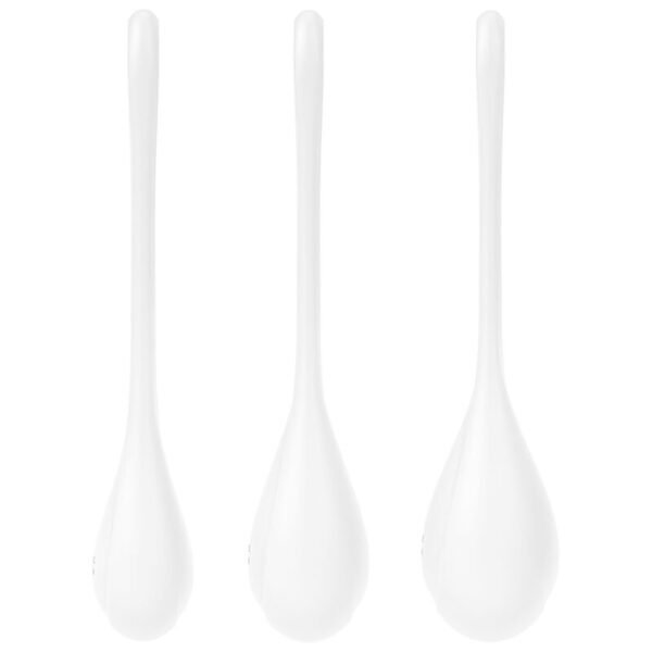 SATISFYER - YONI POWER 1 KIT DE ENTRENAMIENTO BLANCO - Imagen 2
