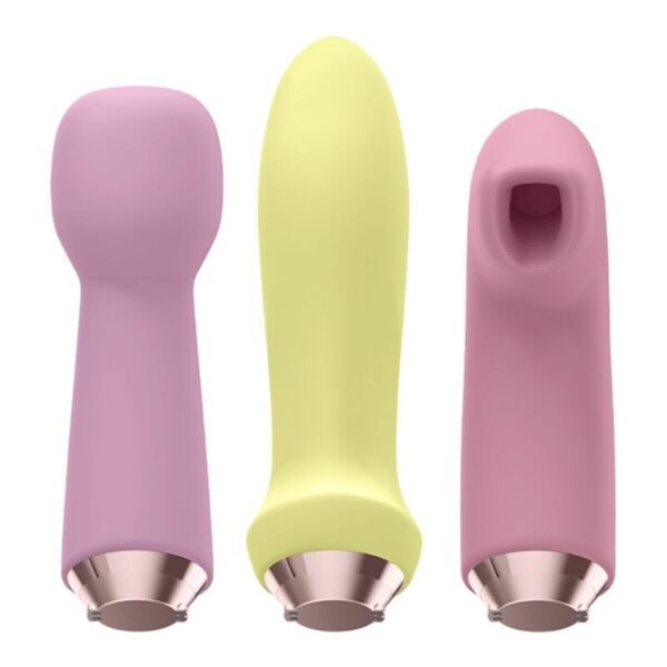 SATISFYER - MARVELOUS FOUR SET VIBRADOR & SUCCIONADOR - Imagen 4