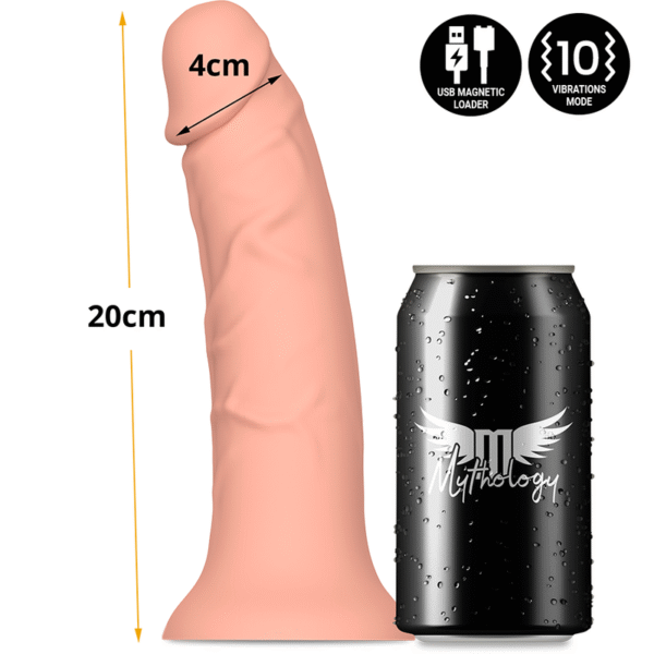 MYTHOLOGY - ASHER ORIGINAL DILDO M - VIBRADOR COMPATIBLE CON WATCHME WIRELESS TECHNOLOGY - Imagen 5