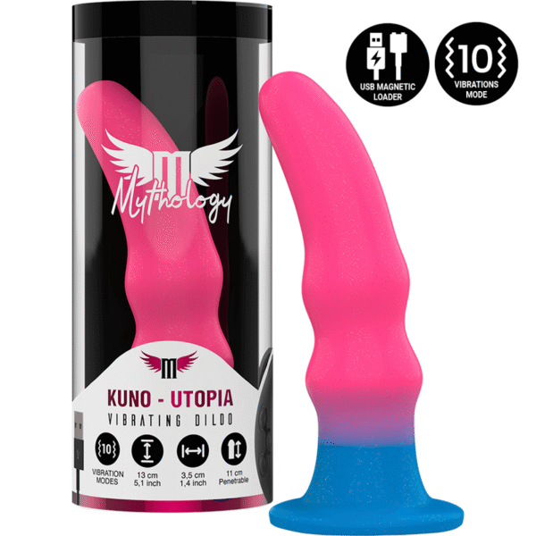 MYTHOLOGY - KUNO UTOPIA DILDO S - VIBRADOR COMPATIBLE CON WATCHME WIRELESS TECHNOLOGY - Imagen 2