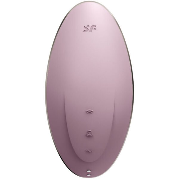 SATISFYER - VULVA LOVER 1 ESTIMULADOR Y VIBRADOR VIOLETA - Imagen 3