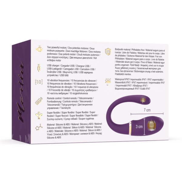 TREASURE - MERLIN DOUBLE COUPLE VIBRATOR CONTROL REMOTO - Imagen 8