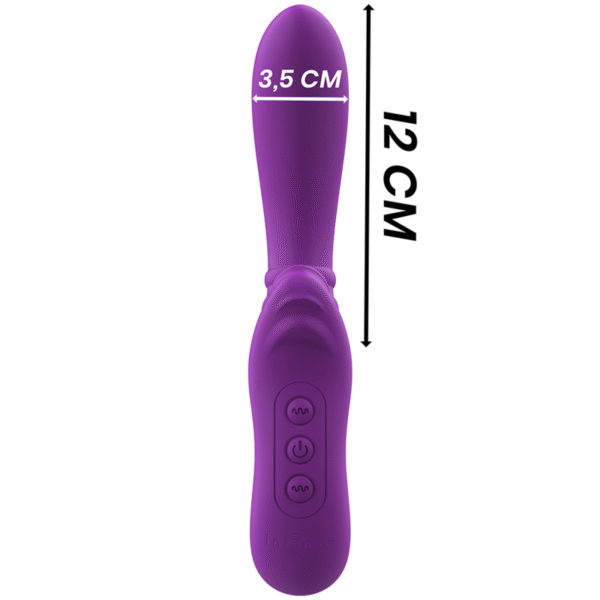 INTENSE - HARRY VIBRADOR FLEXIBLE CON LENGUA MORADO - Imagen 3
