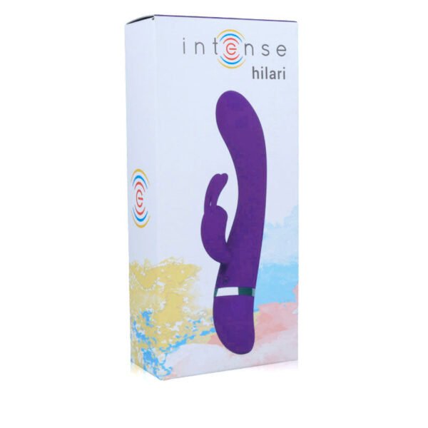 INTENSE - HILARI VIBRADOR LILA SILICONA LUXE - Imagen 6