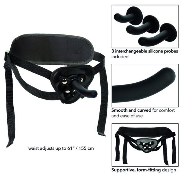 CALEXOTICS - BOUNDLESS KIT ARNÉS SILICONA CURVADO - Imagen 12