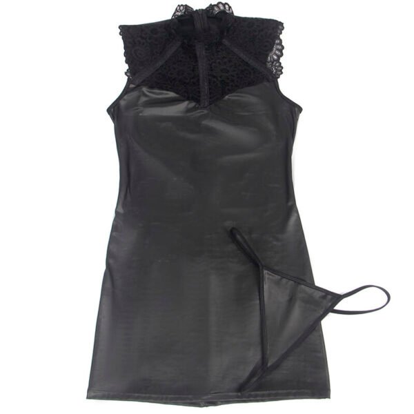 SUBBLIME - VESTIDO SEXY DE CUERO S/M - Imagen 4