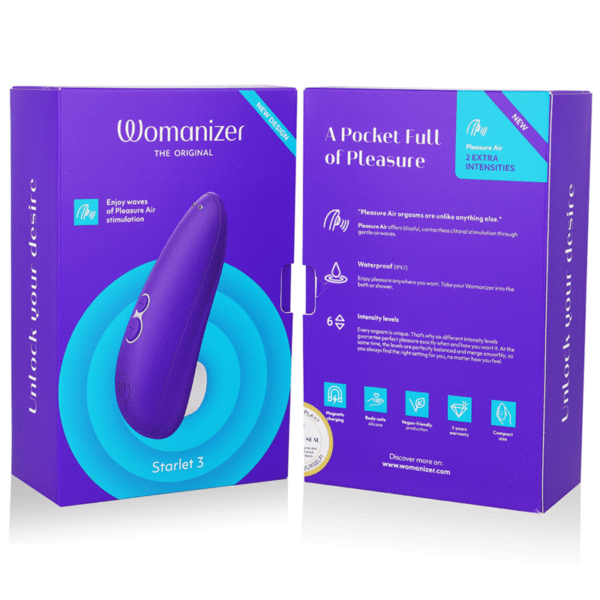 WOMANIZER - STARLET 3 ESTIMULADOR CLÍTORIS INDIGO - Imagen 7