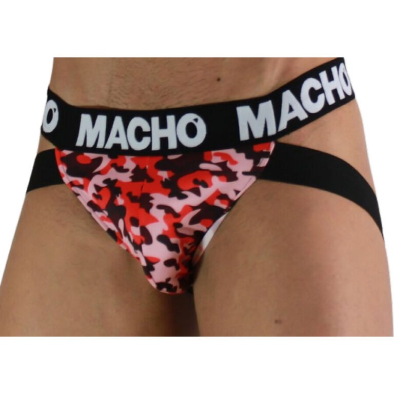 MACHO - MX28MR JOCK MILITAR ROJO XL - Imagen 2