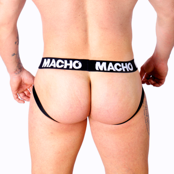 MACHO - MX27GR JOCK CUERO GRIS BEIGE L - Imagen 6
