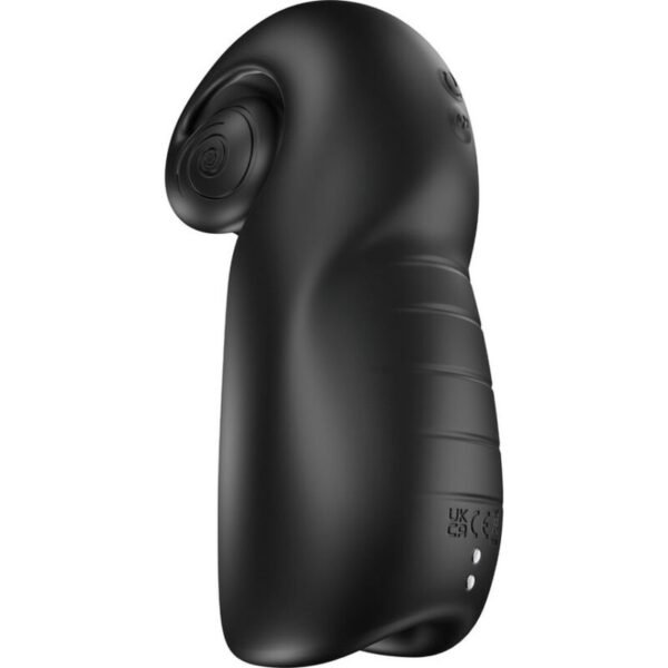 SNAIL VIBE - EVO FOR HIM MASTURBADOR MASCULINO SLIDE NROLL NEGRO - Imagen 6
