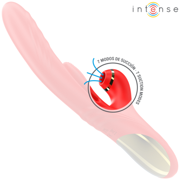 INTENSE - KAROL VIBRADOR MULTIFUNCIÓN EMPUJE & ESTIMULACIÓN & ONDAS ESTIMULADORAS ROJO - Imagen 5