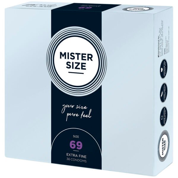 MISTER SIZE - PRESERVATIVOS TALLA XXXL 69 MM (36 UNIDADES) - Imagen 2